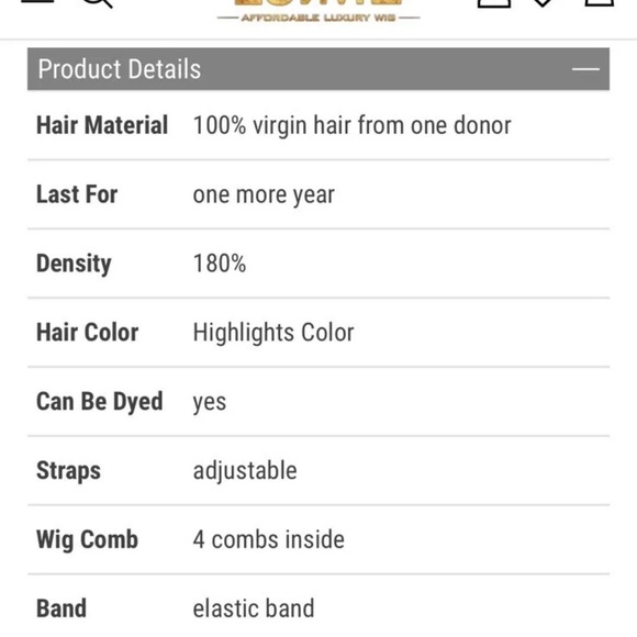 🔥New 18” Naya 💯% Brazilian Human Hair 13X6 HD Transparent Lace Wig 🔥 - Picture 2 of 14